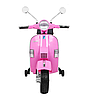 Дитячий електромотоцикл скутер Vespa, фото 7