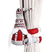 Санта-Клаус Гном Різдво Різдво липучка 38 см норвезькі візерунки Ksn24