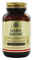 Solgar GABA 500 мг 50 капсул EXP