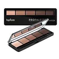 Тени для век 5-цветные TopFace Pro Palette Eyeshadow №019 9 г