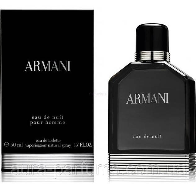 Чоловічі парфуми Giorgio Armani Eau De Nuit Туалетна вода 50 ml/мл