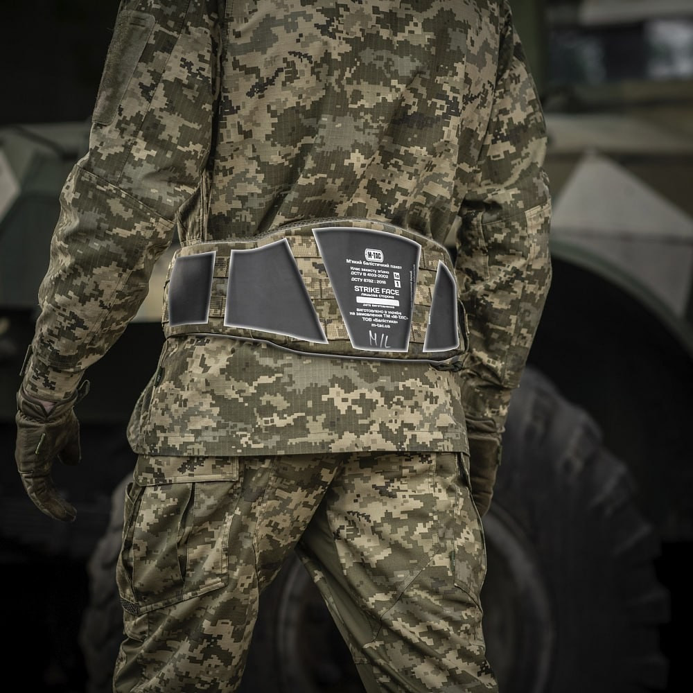 VIO M-Tac балістичний пакет 1А клас в пояс тактичний War Belt Armor - фото 4 - id-p2208057556