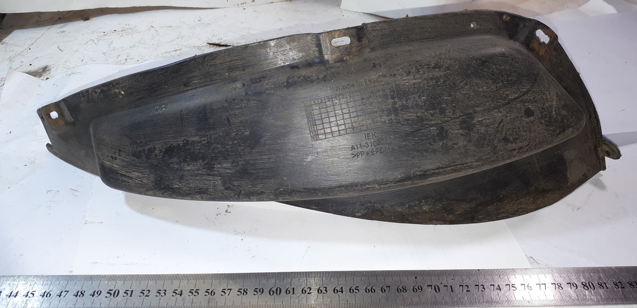 Бризковик бампера задній правий A11-3102032 Чері Амулет Chery Amulet