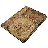 Папка-короб на липучці, картонна, А4, 25 мм, КРАФТ-покриття, фото 6