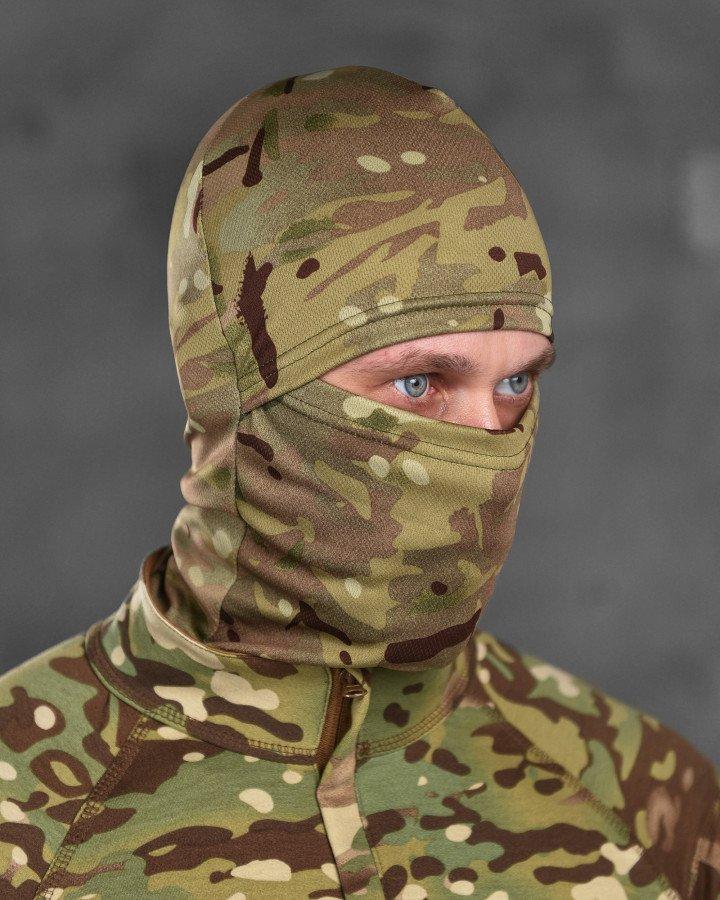 Балаклава чоловіча тактична підшоломник coolmax мультикам ВТ1065