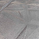 Самоклеюча декоративна 3D панель відображення срібне 700x700x5 мм, фото 2