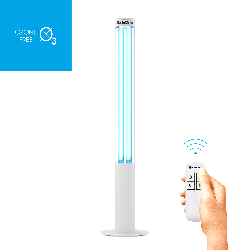 Бактерицидний опромінювач BactoSfera 360° U36 RC-TIMER White