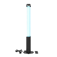 Бактерицидний опромінювач BactoSfera 360° U60 +100% RC-TIMER Black, фото 6