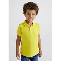 Рубашка-поло для мальчика Mayoral (Майорал) желтый оттенок 116-122