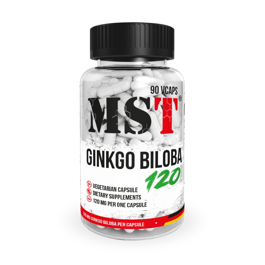 Натуральна добавка MST Ginkgo Biloba, 90 капсул EXP