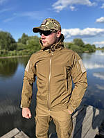 VIO Куртка SoftShell Military койот M-6