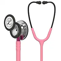 Стетоскоп Littmann Classic III 5962 перламутрово-рожевий із дзеркальною головкою на рожевій ніжці