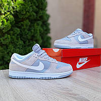 Кросівки Nike SB Dunk Low чоловічі, кросівки найк сб данк низькі сірі, найки данки чоловічі шкіряні