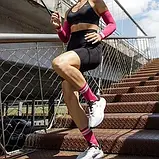 "Компресійні рукави спортивні Relaxsan Sport фуксія/рожевий" 802FP Італія, фото 9