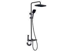 Душова система в комплекті темно-сіра, латунь AIM DG10745 gun grey