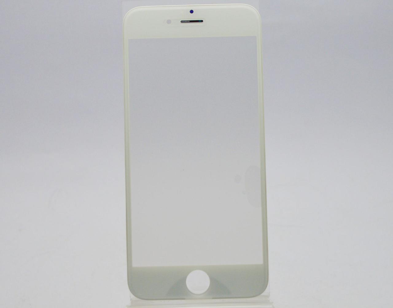 Скло LCD Apple iPhone 6S з рамкою та OCA Біле Original/Оригінал 1:1
