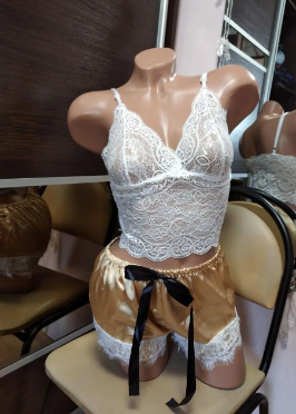 Атласна піжама, фото 1