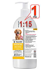 Шампунь для собак супер очистка 1:15 ІНТЕНСИВ ДажБО 1 л професійний шампунь для грумінга