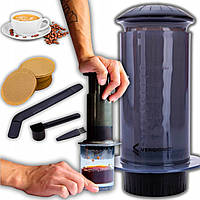 Кавоварка AeroPress 82R08 250 мл на 5 чашок з кришкою та фільтрами