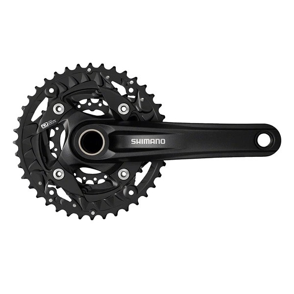 Шатуни Shimano FC-MT500-3 175мм 40х30х22, 10-шв інтегрована вісь без каретки Art EFCMT500EX002X, фото 1