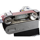 Стрічковий шліфувальний верстат 230 В (1.5 кВт) 100/500 мм JET JBSM-100M-230, фото 4