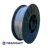 Філамент PETG 1.75 мм, 0,75 кг, сірий (пластик для 3D-принтера), ТІРАПЛАСТ