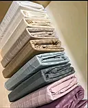 Постільна білизна євро Страйп Сатин/Комплект сатинової постільної білизни, фото 2