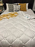 Ковдра євро зі штучного лебединого пуху 195*215, фото 2