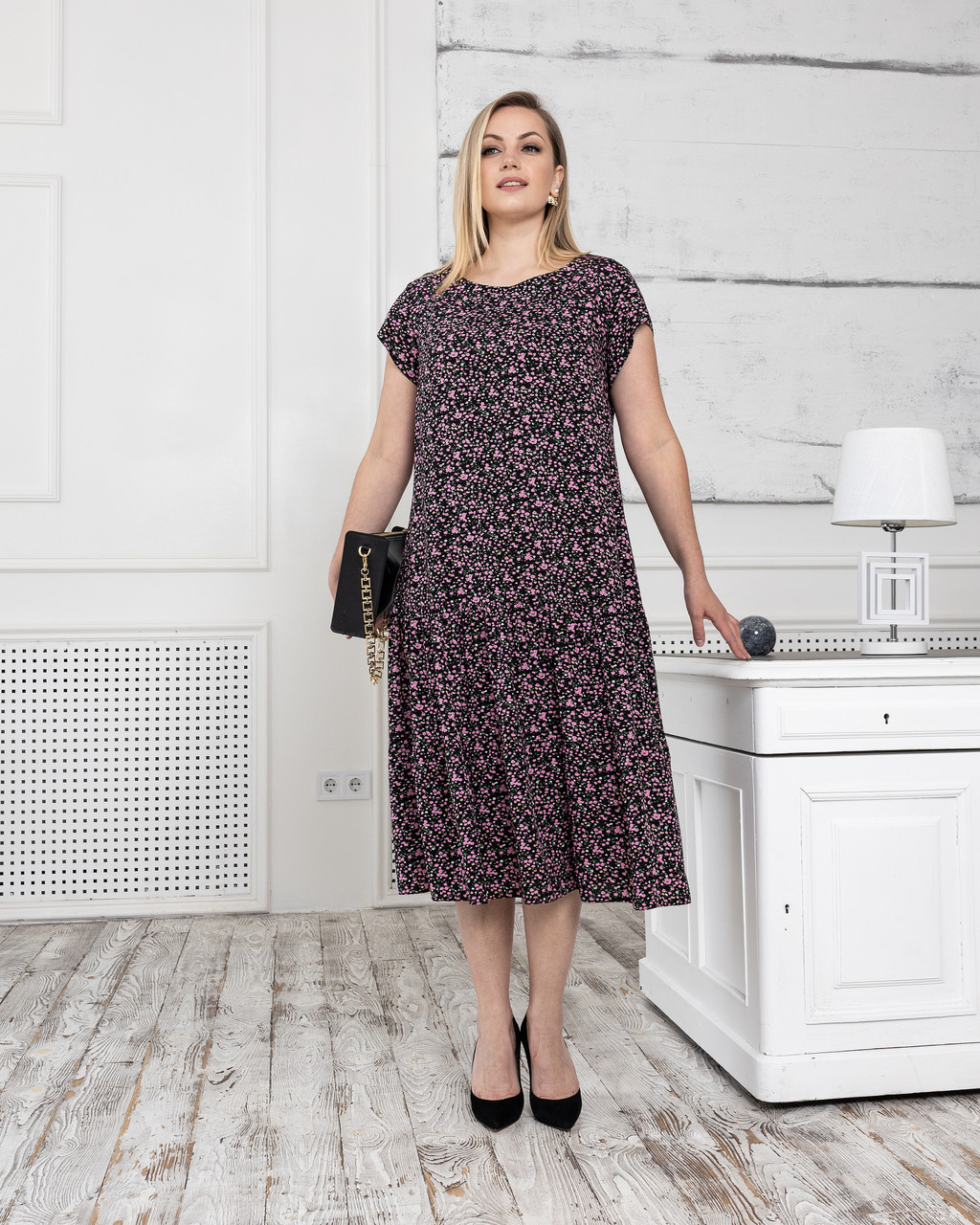 Плаття жіноче Мальва фіалка, фото 1