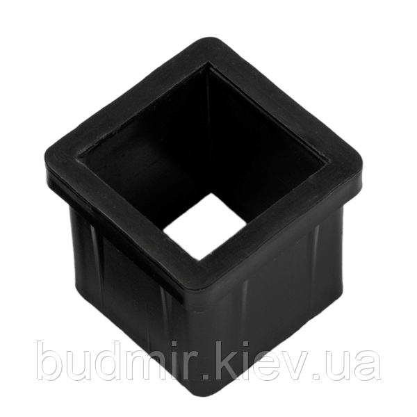 Заглушка втулка 40х40 на 30х30 чорна