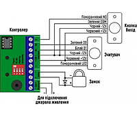 Автономный контроллер Варта МКД-2000 (125 кГц Em-Marine или Mifare 13,56 МГц)