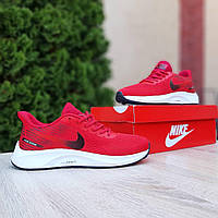 Кроссовки Nike Zoom Pegasus мужские летние, кроссовки найк зум пегасус красные, найки мужские тканевые