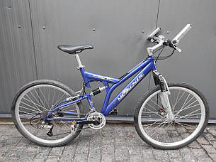 Велосипед Stevens 26" блакитний v-br б/у (26-blue-120524)
