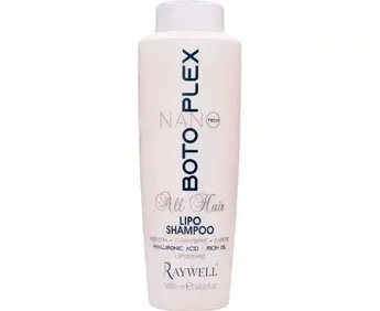 Шампунь для зволоження та відновлення волосся Raywell Botoplex Nano Tech Lipo Shampoo 1000 мл