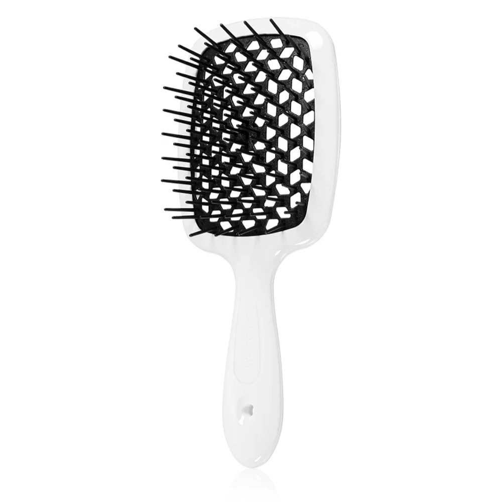 Щітка біла (чорна серединка) Janeke Superbrush Small White 56SP234NER