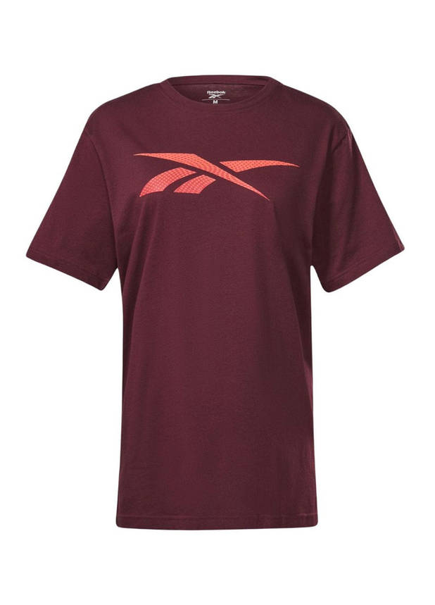 Футболка чоловіча Reebok RI Logo Tee S Maroon, фото 1