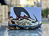 Чоловічі кросівки Asics Gel-Quantum Kinetic Gold Silver (Золоті) Взуття Асікс Гель Квантум сітка текстиль шкірян вставки демісезон, фото 2