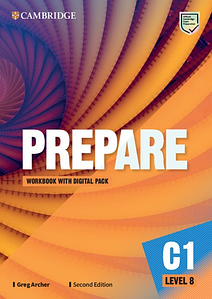 Робочий зошит Prepare! Updated 2nd Edition Level 8 WB with Digital Pack