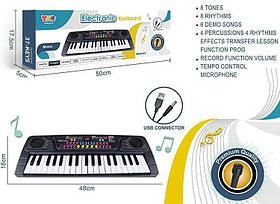 Піаніно Q 331 (48/2) 37 клавіш, 6 мелодій, 8 тонів, 8 ритмів, у коробці