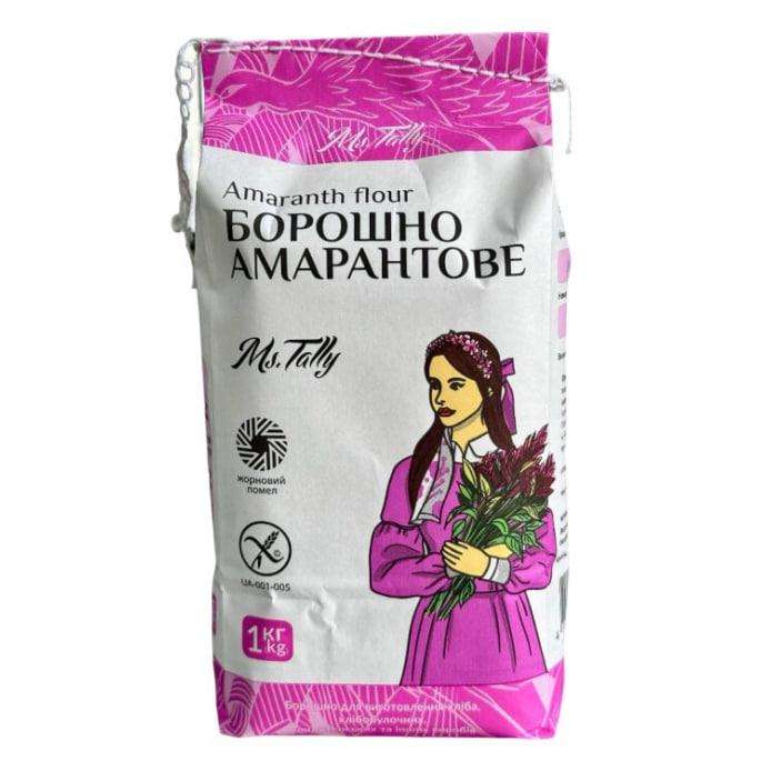 Борошно амарантове безглютенове 1кг Ms. Tally