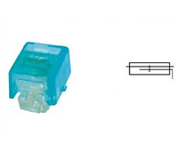 Скотч-лок изолированный с гелем тип К4 (200шт) Q200, Blue