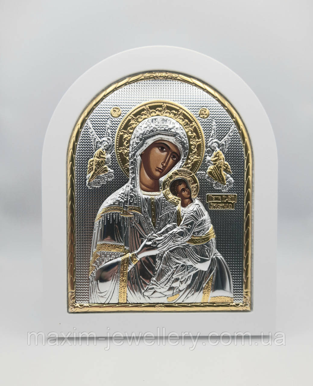 Срібна ікона "Божої Матері «Неустанної Помочі»", фото 1