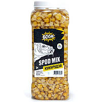 Готовая зерновая прикормка отварная Spod Mix Boom 1л. (Кукуруза)