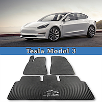 ЕВА коврики Tesla Model 3. EVA ковры Тесла Модель 3