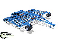 Культиватор MAKTILLER-6 S-подібні стійки подвійний барабан