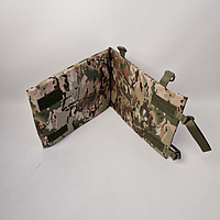 Тактический каремат-сиденье мультикам сидушка для военных всу полевая армейская складная