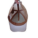 Жіноча літня кепка бейсболка бежевий із сіткою 507AF, фото 2