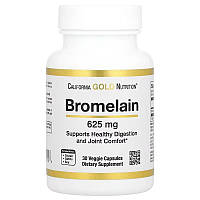 California Gold Nutrition Bromelain 620 mg 30 капсул CGN-02104 SP