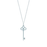 Серебряная подвеска Crown Key Tiffany & Co