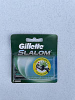 Сменные кассеты для бритья GILLETTE Slalom 5 шт (2 лезвия) (цена за шт)